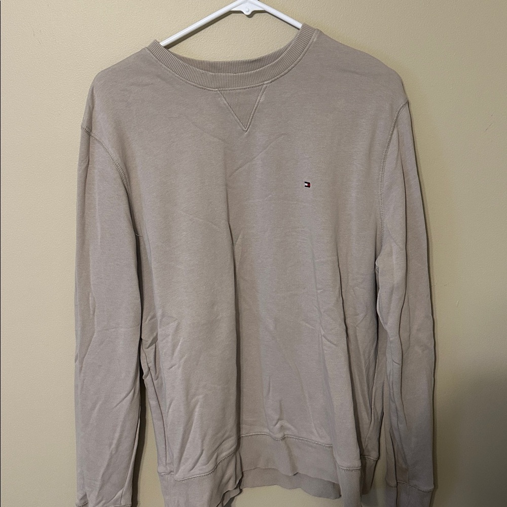 Tommy Hilfiger Light Tan Crewneck